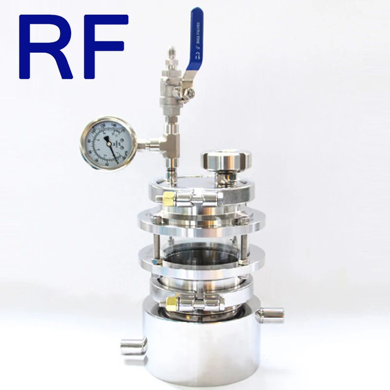 RF " Алмазный шахтер с смотровым стеклом куртка брызги тарелка для экстрактора аксессуары SS304 санитарно нержавеющая сталь