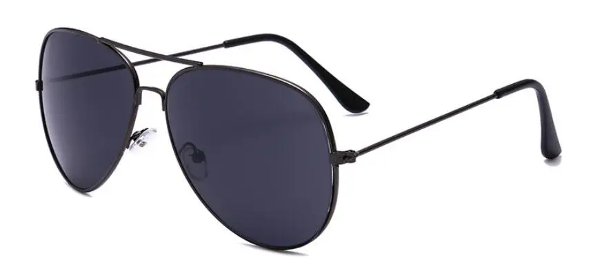 GungrayGray Aviation Sunglasses Unisex Vintage Pilot Sunglasses Women Brand Design Night Vision Goggles Glasses for Driving Oculos - Цвет линз: GungrayGray