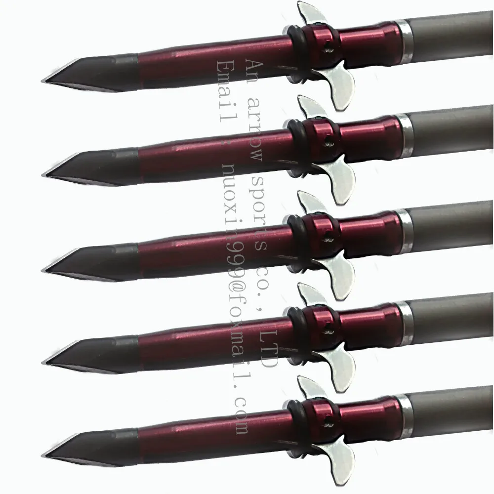 Лук и стрела Охотничий Нож Со Скрытым Лезвием охотничьи наконечники 100 зерна 3