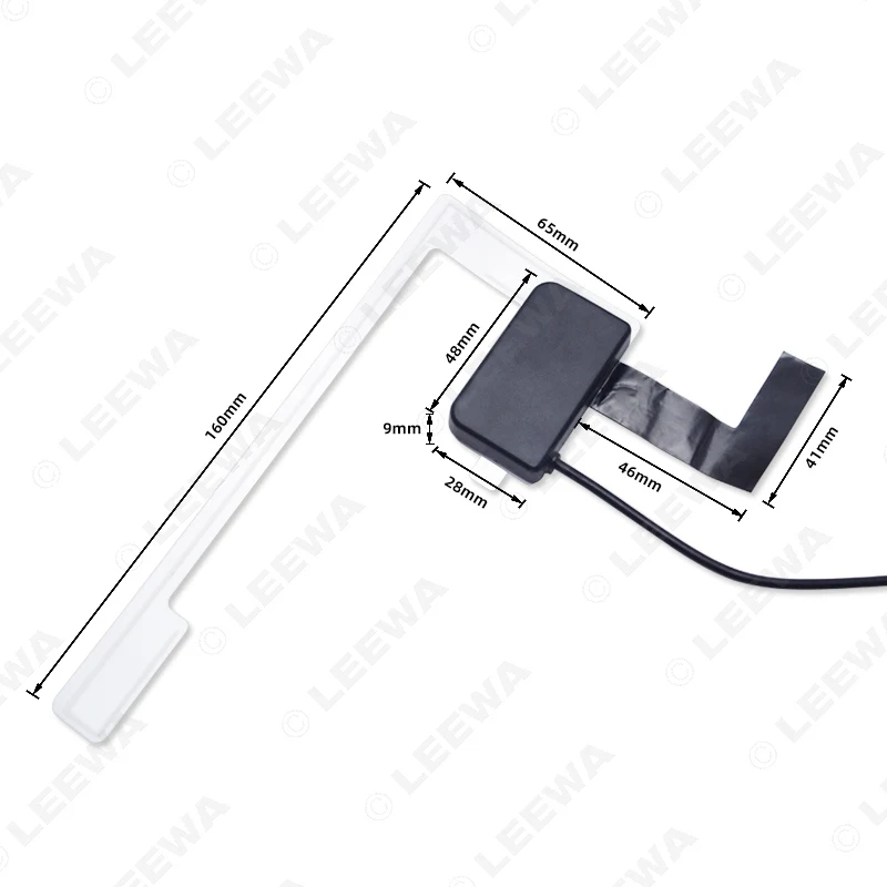 LEEWA DAB + цифровой аудио вещательный приемник USB ключ с антенной для автомобиля