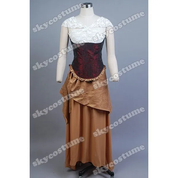 Платье фантомная Опера платье Кристин карнавальный костюм на Хэллоуин для