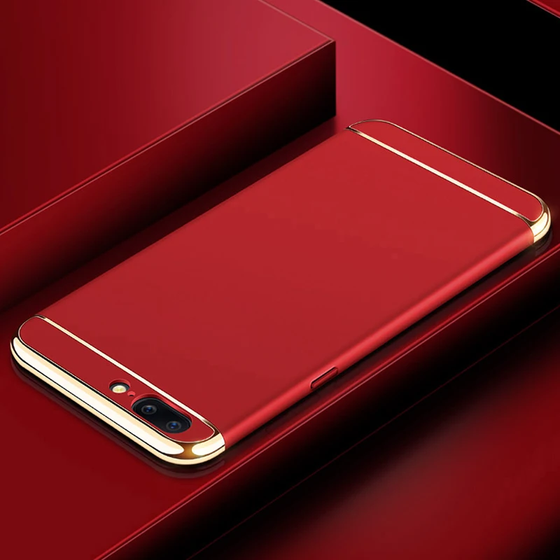 OnePlus 5 Чехол Coque Роскошные 360 полной защиты жесткие PC матовый чехол для OnePlus5 один
