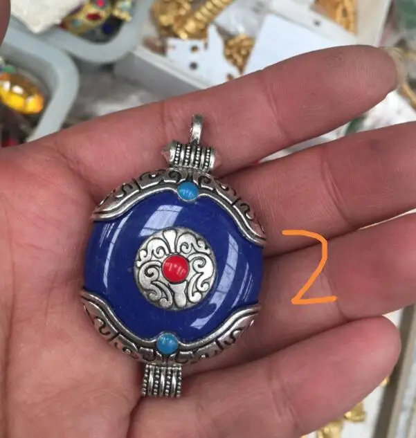 Бесплатная доставка высокое качество ожерелье с подвеской из lapis lazuli 2 вида на