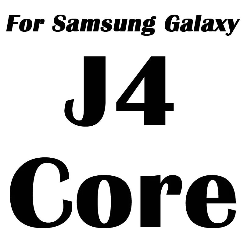 J4 Core С уровнем твердости 9H закаленное Стекло для samsung Galaxy A7 A6 A8 плюс J4 Core J6 плюс A750F J600F A600F A530F пленка Экран протектор - Цвет: J4 Core