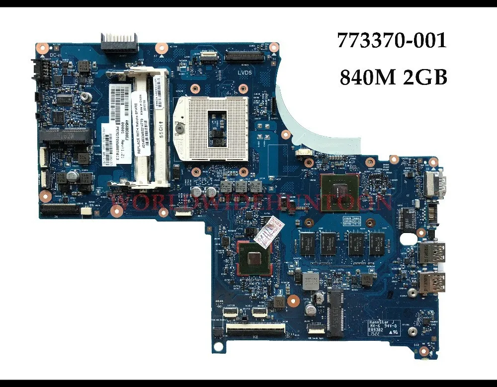 Высококачественная материнская плата для ноутбука HP Envy 17-J 17T-J100 773370-001 773370-501 SR16D HM86