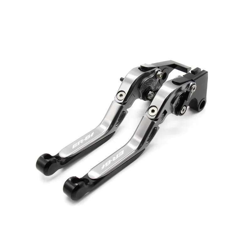 Лазерный Логотип (Versys) для kawasaki ER 6f ER6f 2006 07 08 09 2014 2015 2016 зеленые + титановые рычаги