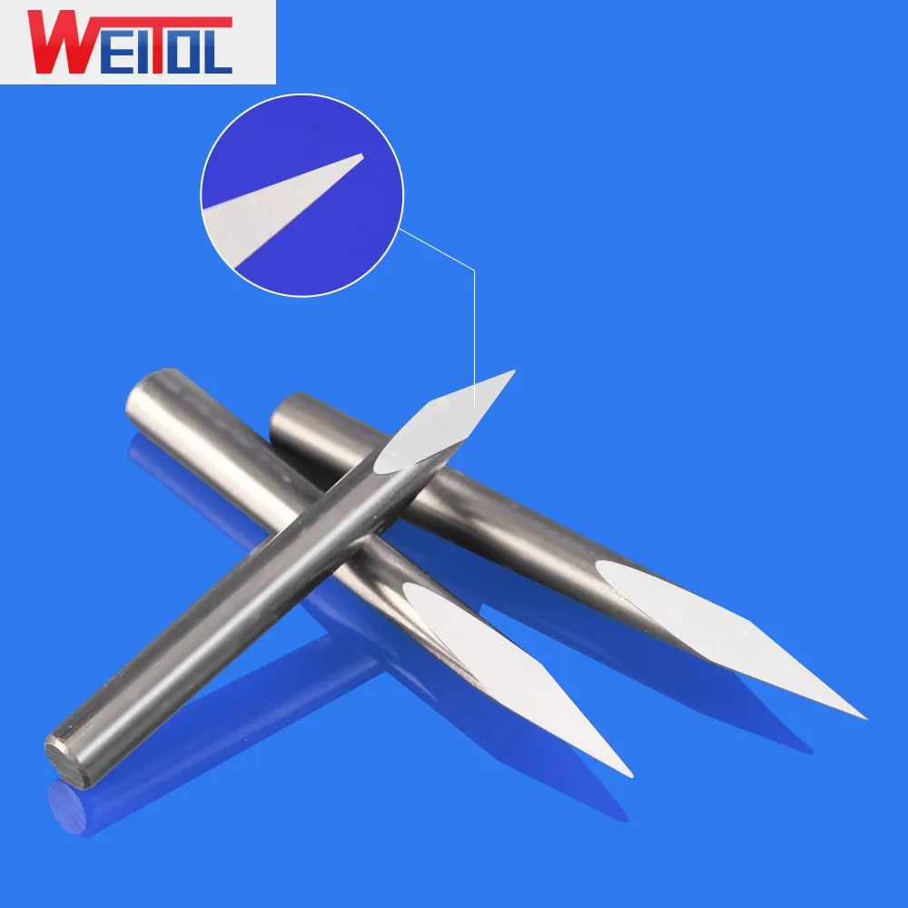 WeiTol 1 шт. 4 мм SHK Карбид 3 резьбы по лицу инструменты для жесткого деревянный