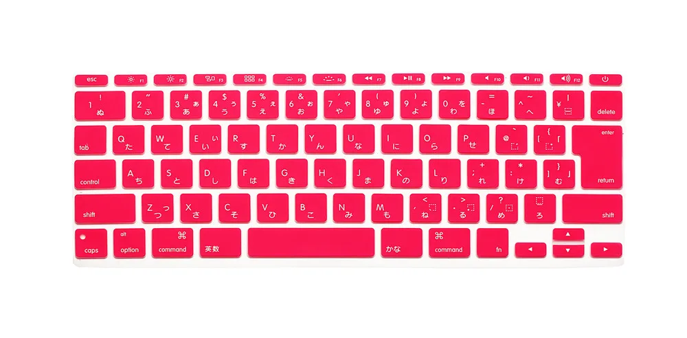 Японский/английский чехол для клавиатуры с надписью защитный Apple MacBook Air 11 &quot11 6 Mac