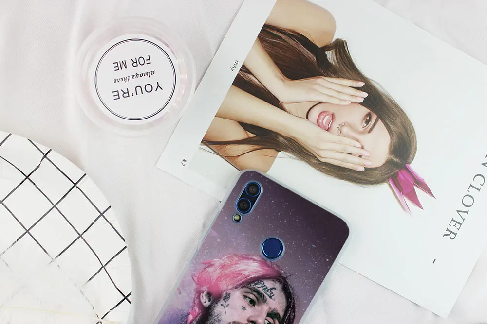 Lil Peep Bo силиконовый чехол для телефона Huawei Honor 9 10 Lite 6X 8X Max 7A 8A 8C 20 Pro 10i PLAY 9x 9a|Бамперы|