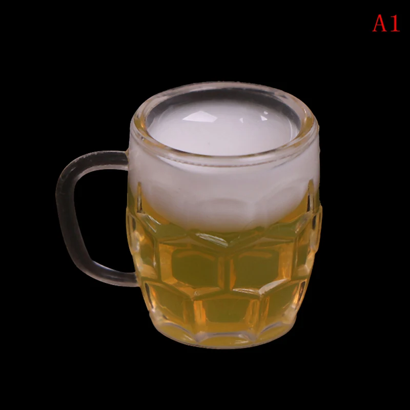 

Mini Cups Goblet Doll House Beer Cups Mini Beer Cups Kawaii Miniature Drink Miniature Kitchen Toys 1:12 Dollhouse