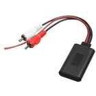 Автомобильный Универсальный беспроводной Bluetooth модуль музыкальный адаптер Rca Aux аудио кабель