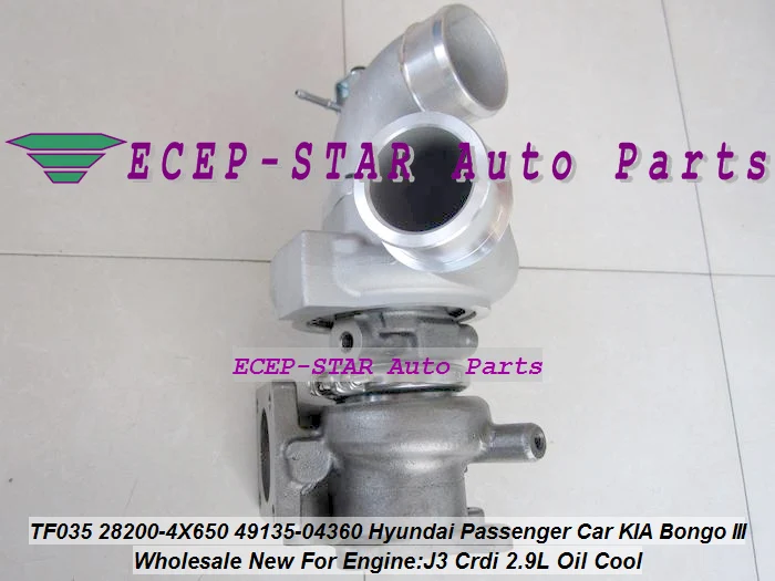 Турбо TF035HM 28200-4X650 282004X650 49135-04360 49135 04360 для Hyundai пассажирского автомобиля KIA Bongo III
