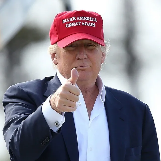 Новая брендовая американская шляпа Great Again бейсболка Дональда Трампа Мужская
