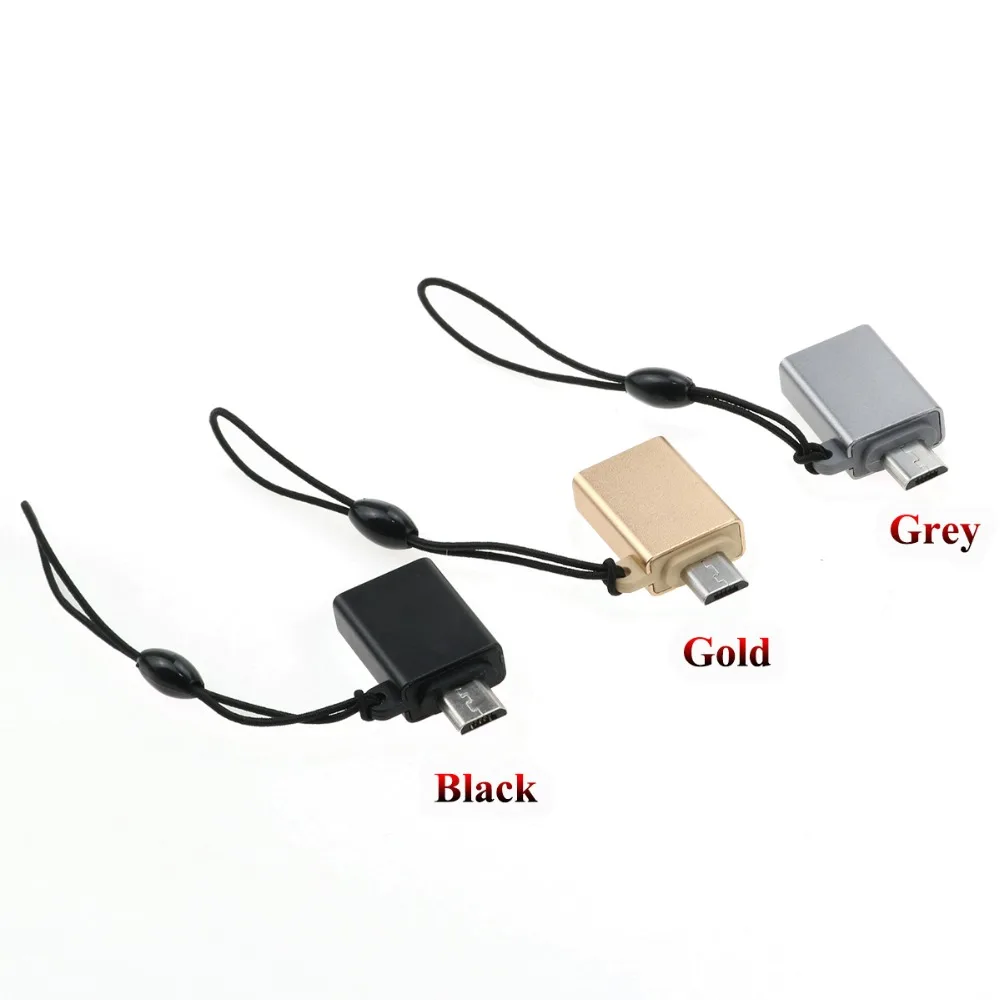 Юйси OTG кабель Micro USB штекер USB 2,0 Женский OTG адаптер конвертер для телефона Android для samsung Galaxy для Xiaomi Tablet Pc