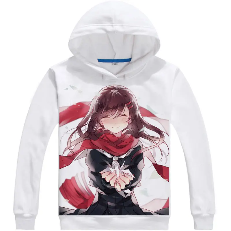 Kagerou Project Heat Haze Толстовка Аниме Драконий жемчуг Takane Эномото Косплэй белый