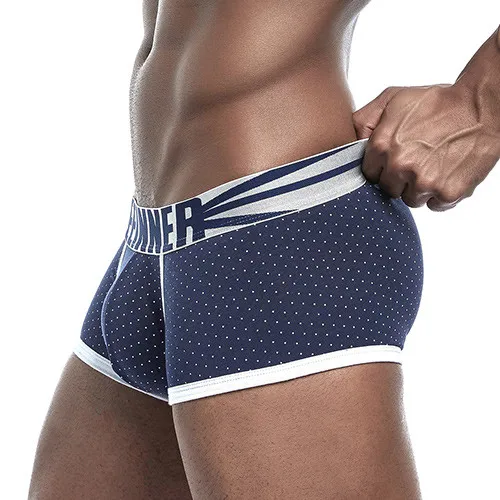 S787 Navy blue Seeinner/25 стилей, Фирменное Сексуальное нижнее белье, боксеры с рисунком, мужские хлопковые трусы-боксеры, Calzoncillos Hombre, мужское нижнее белье, шорты - Цвет: S787 Navy blue