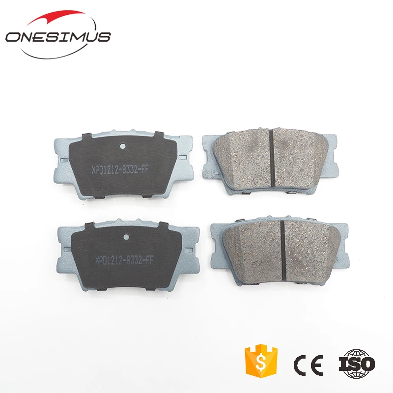Комплект задних тормозных колодок XPD1212 OEM 04466-33160 для T- 1AZ-FE 2AD-FTV 2AZ-FE 3ZR-FAE 2ZR-FXE RAV 4 III/