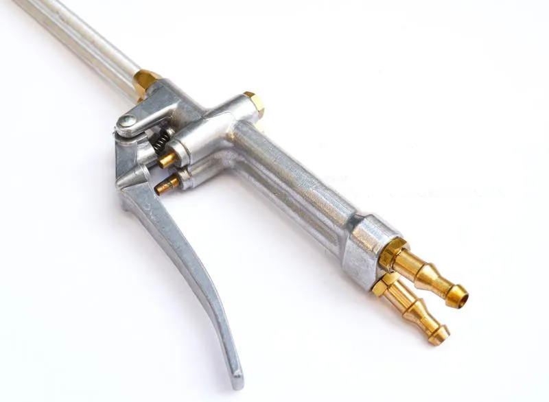 Двухпозиционный самовсасывающийся двухтрубный распылитель для литья под