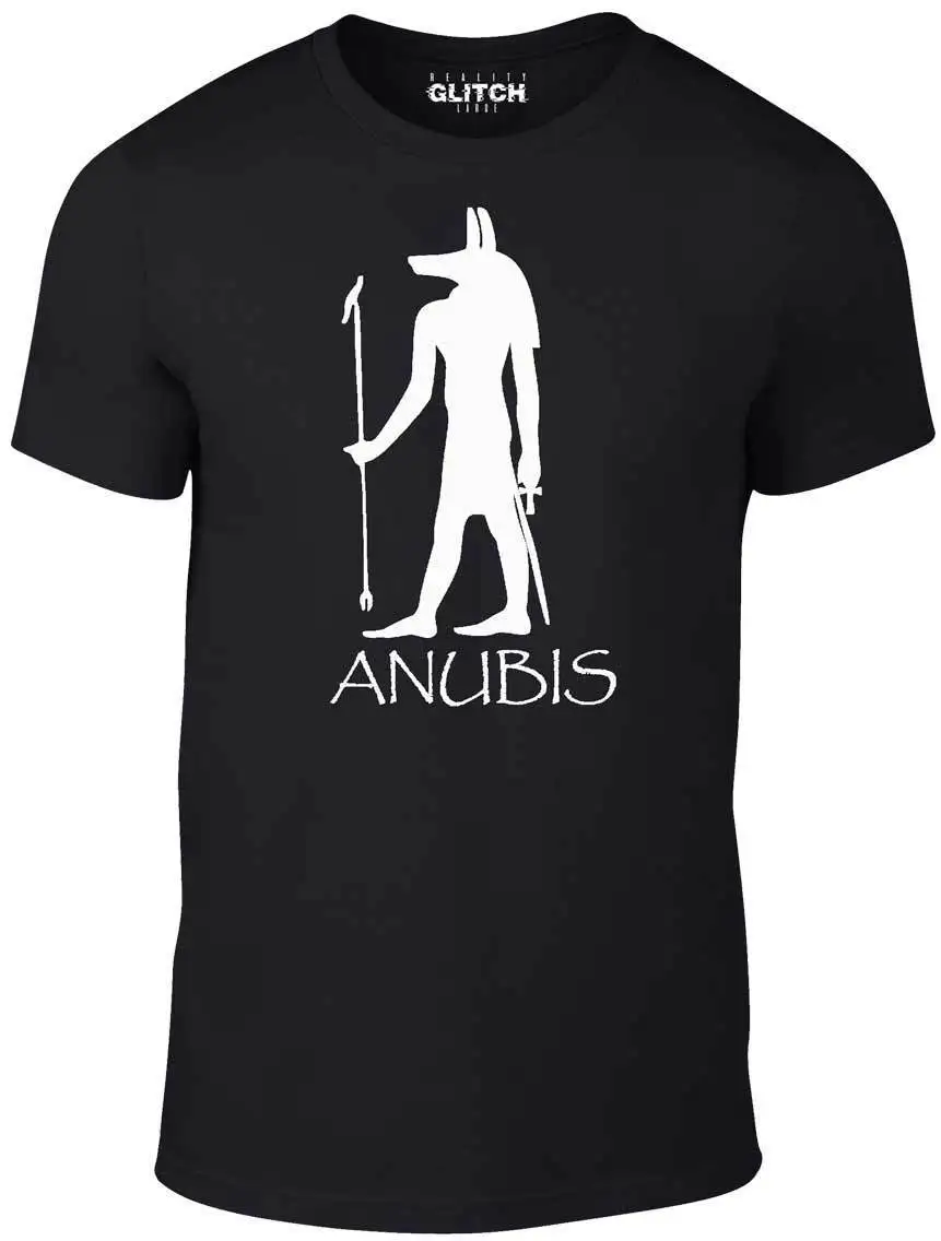 Футболка Anubis забавная футболка с изображением египетского символа история