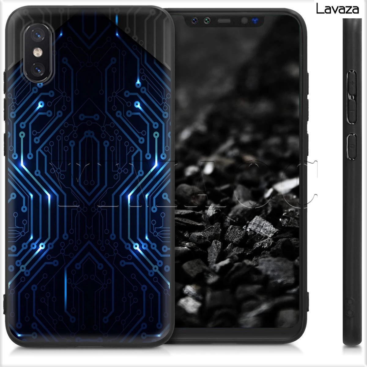 Lavaza Technology Circuit Case for Xiaomi Redmi Note 4A 4X 5 5A 6 6A 7 S2 Pro Go Prime Plus |