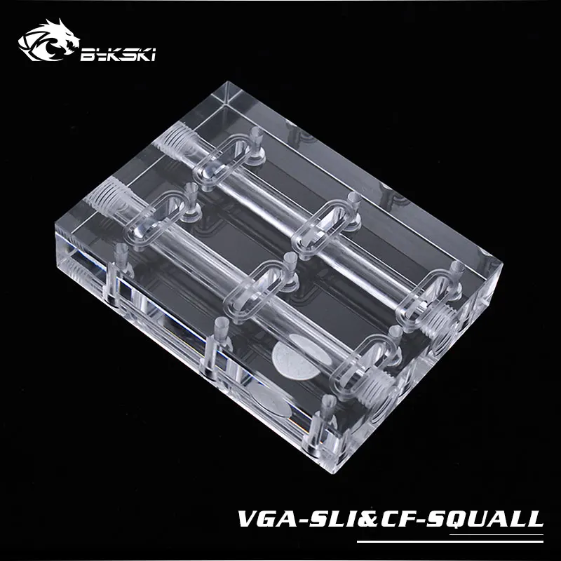 Bykski VGA-SLI и CF-SQUALL SLI/CF Соединительный модуль для блока GPU