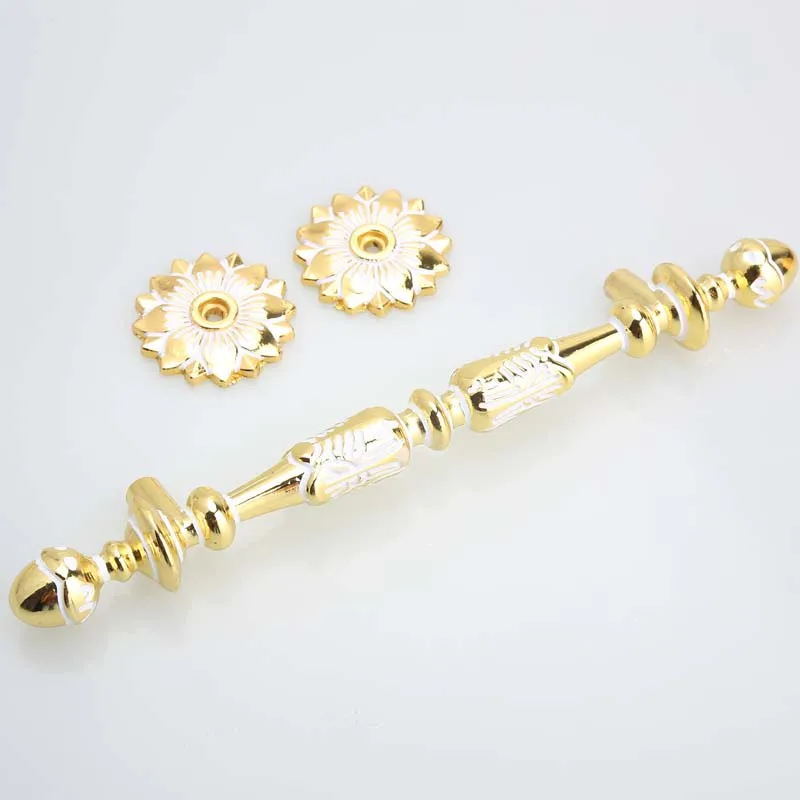 Европейские рукоятки 128 мм золотые ручки для ящиков и шкафов диаметром 2 5 дюйма