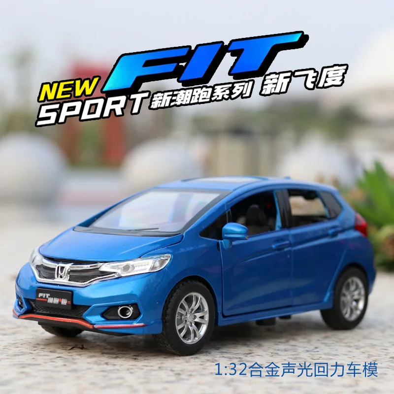 HondaFit, коллекционная игрушка из сплава под давлением в масштабе 132, подарок для детей (art.: 3a352d9fcbc) - 3a352d9fcbc