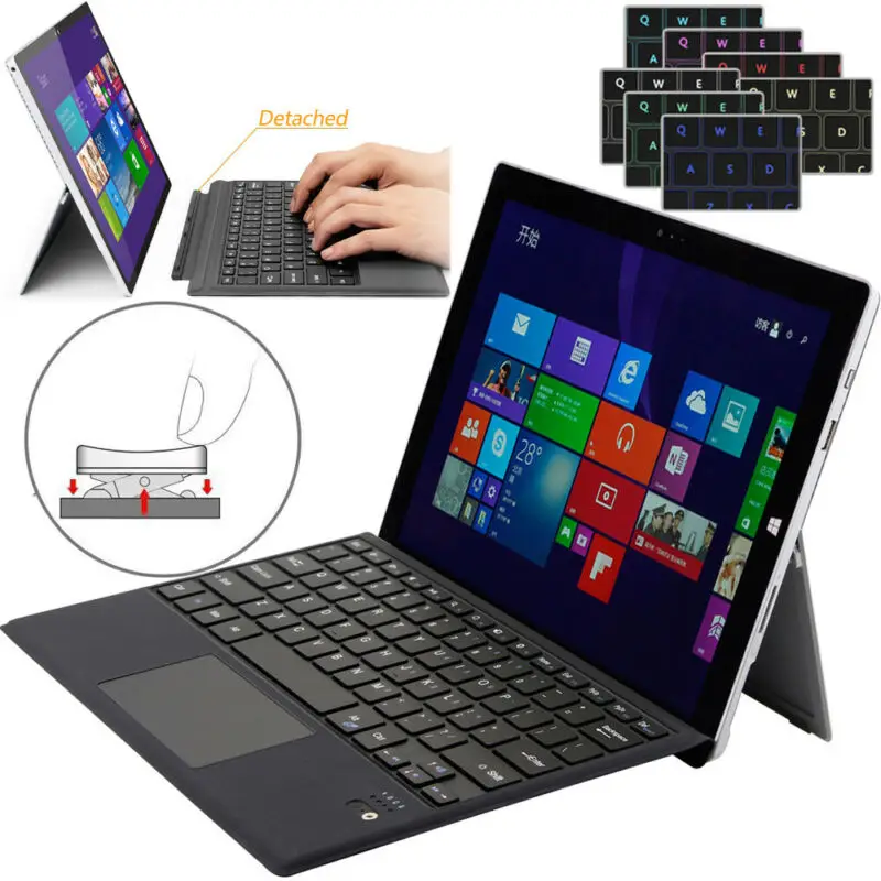 Беспроводная Bluetooth-клавиатура для планшета Microsoft Surface Pro3/4/5 беспроводная 3E11 |
