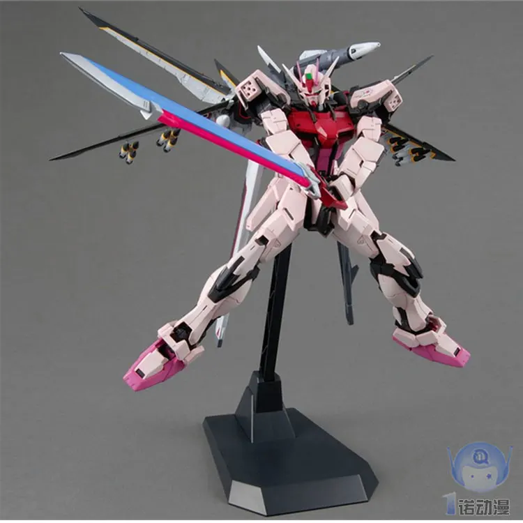 Японская BANDAI оригинальная модель Gundam MG 1/100 Strike Rouge RM SEED DESTINY Mobile Suit детские игрушки