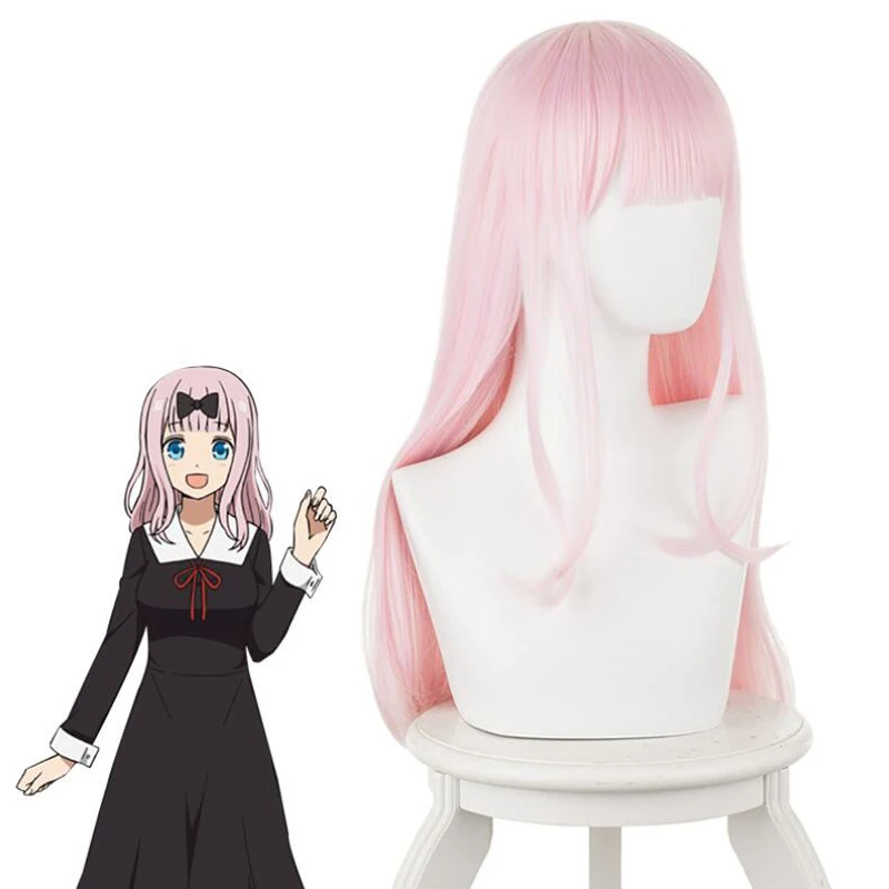 Парик для косплея Kaguya sama Love Is War Chika Fujiwara женщин и девушек синтетические волосы