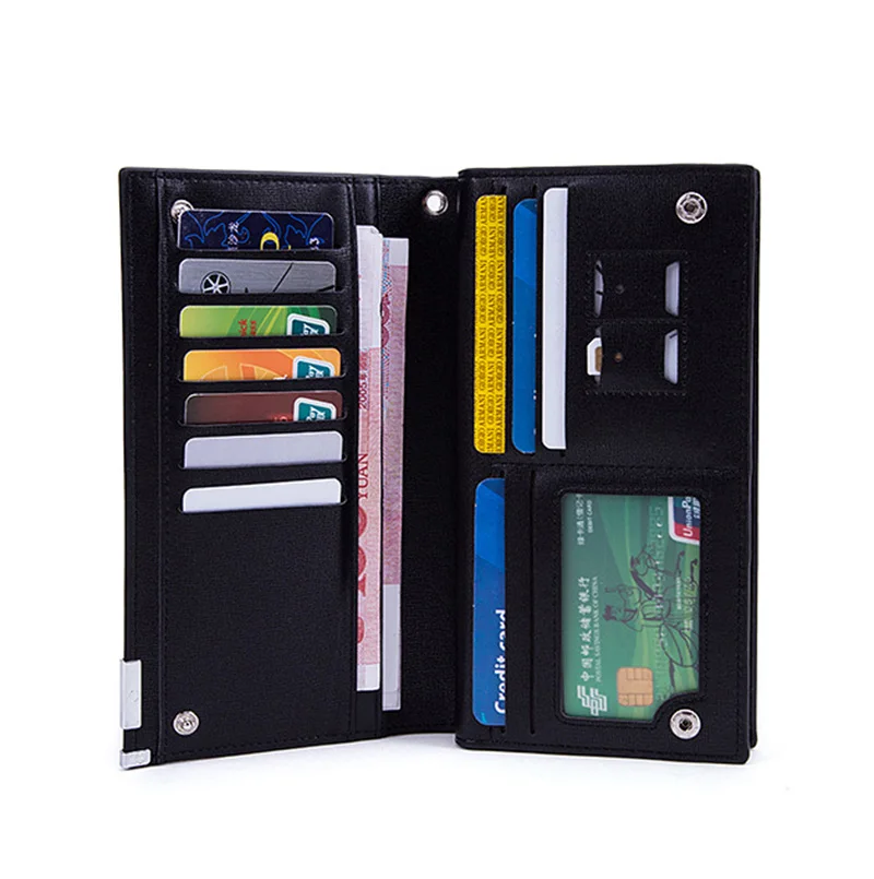 Мужской кожаный кошелек люксовый бренд мужской Бизнес Клатч для мужчин модная