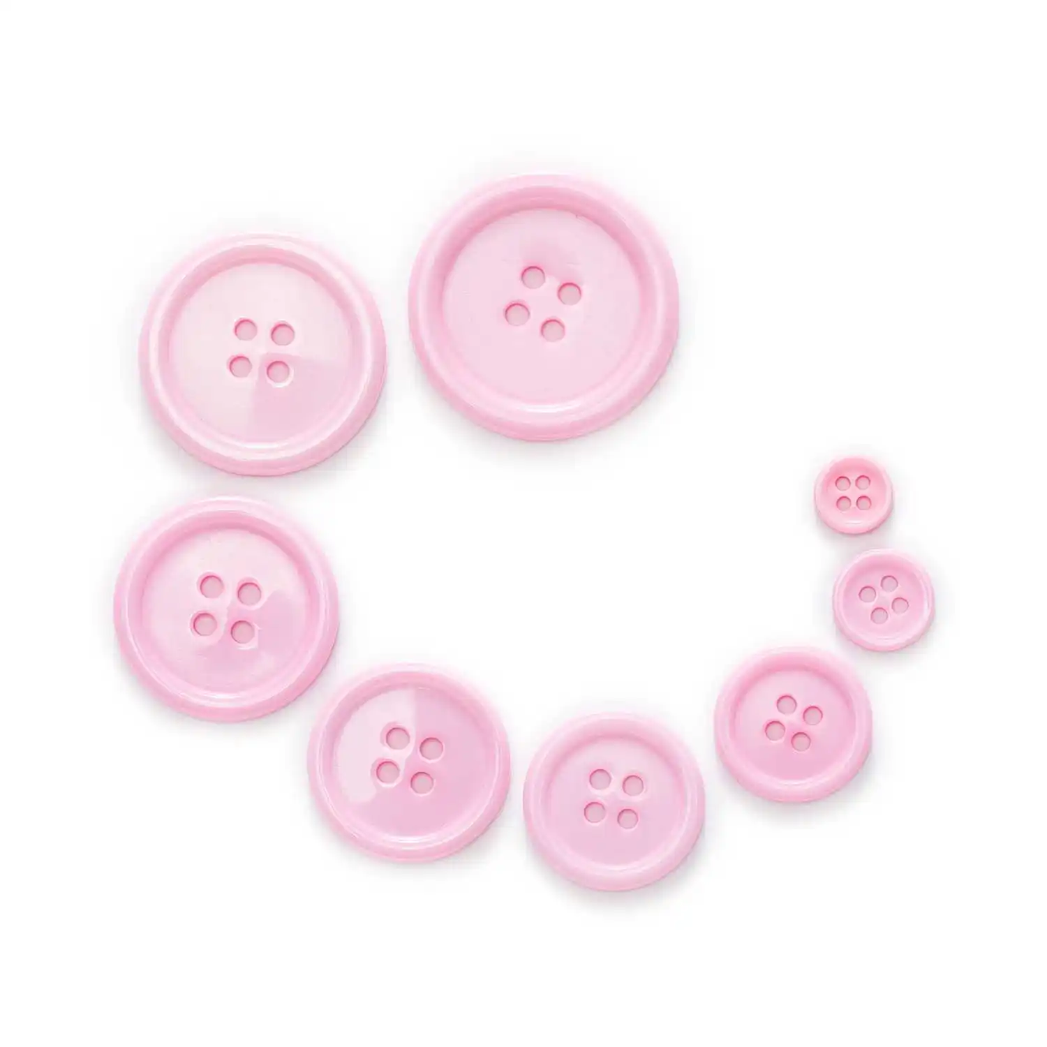 Pink 40 г разные размеры красная серия смолы 4 отверстия кнопки для шитья скрапбукинга Замена ремесла аксессуары DIY ремонт Декор 9-30 мм - Цвет: Pink