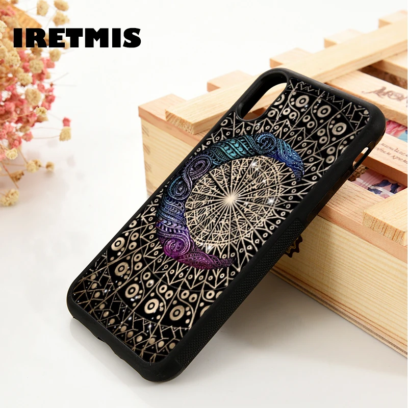Iretmis 5 5S SE 6 6S силиконовый чехол для мобильного телефона iPhone 7 8 plus X Xs 11 Pro Max XR