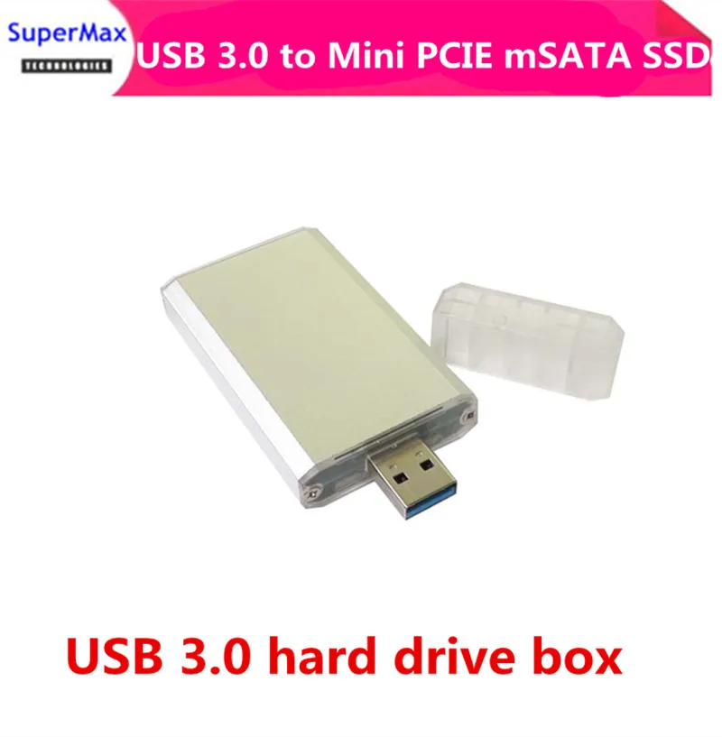 Прямой разъем USB 3 0 для преобразования твердотельного диска Mini PCIE mSATA SSD в жесткий
