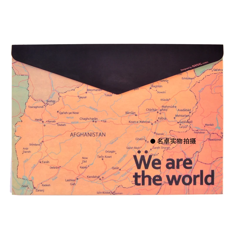 Бесплатная доставка (5 шт./лот) канцелярские короткие винтажные карты А4 Сумка для