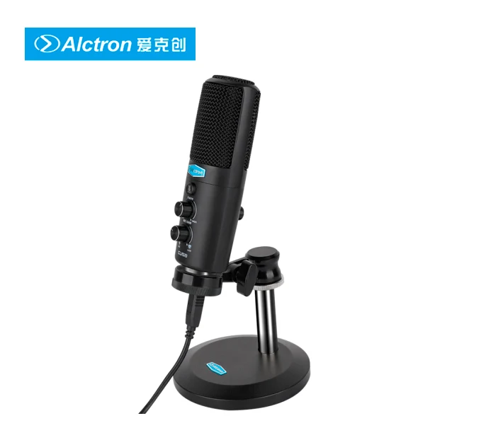 Alctron CU58 Настольный конденсаторный USB микрофон используемый в вещании подключи и