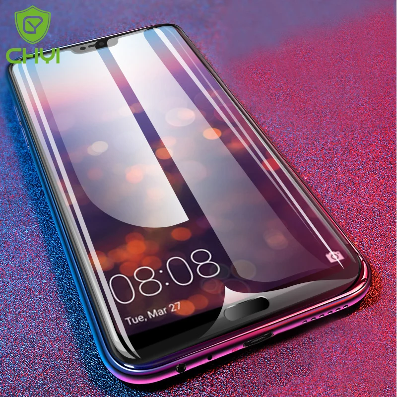 CHYI 3D изогнутая пленка для Huawei P20 lite протектор экрана взрывозащищенное полное