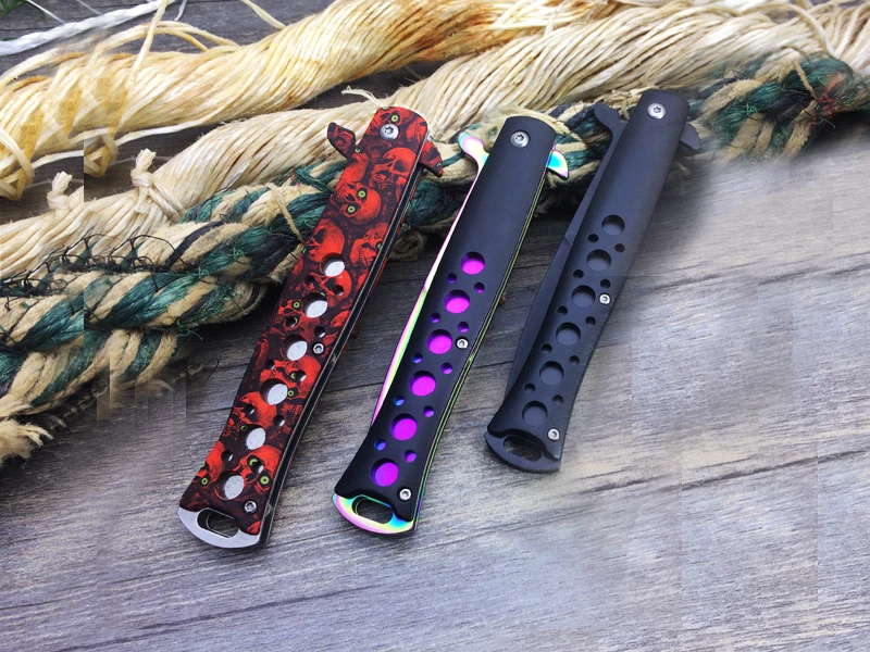 440 Steel Utility Folder Knife CNC hunting mini Pocket Folding Outdoor Practice Tactical Knives Collection ECD Rescue Tool | Инструменты