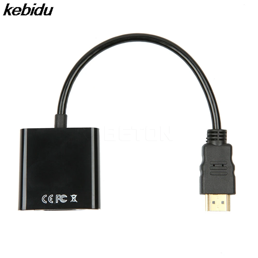 Переходник штырь гнездо с аудиокабелем HDMI совместимый к VGA адаптер для Xbox 360 PS3