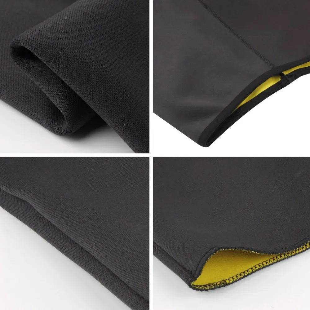 Утягивающие утягивающие штаны из неопрена черные облегающие шорты для занятий