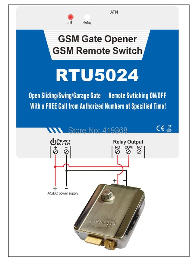 Беспроводной GSM RTU5024 Открыватель ворот релейный переключатель бесплатный телефонный звонок охранная сигнализация для автоматической двери GSM открывалка для гаража защита