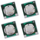 50 шт. 3 Вт 3535 высокомощный Светодиодный УФ фиолетовый свет чип 365nm 370nm 395nm излучатель диод Ультрафиолетовый DIY с 812141620 мм печатной платой