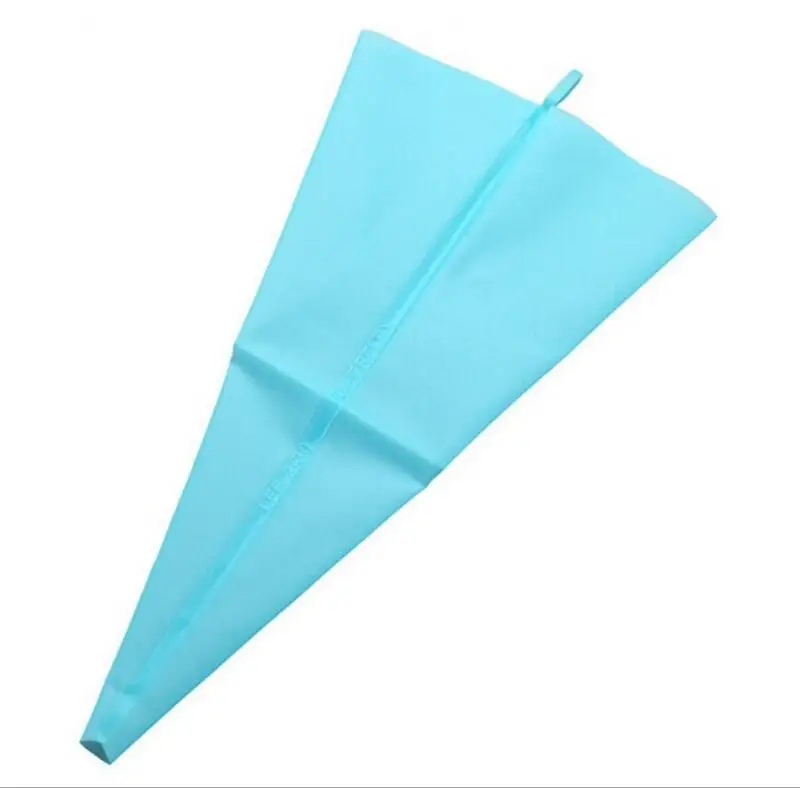 39 см большая синяя оранжевая силиконовая глазурь Кондитерская сумка для крема DIY