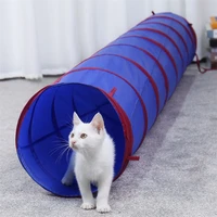 cat dog tunnel premium s shaped tunnels collapsible cat play tunnel toy interactive cat tube with pompon and bells for cat puppy