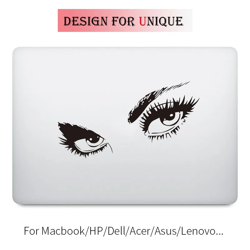 Красивые сексуальные глаза наклейка для ноутбука Apple Macbook Pro Air Retina 11 12 13 15 дюймов