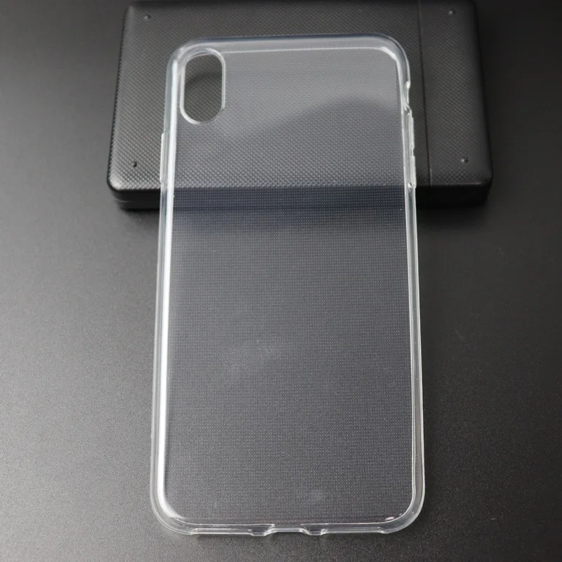 Прозрачный ультра тонкий Тонкий силиконовый чехол для Iphone xr чехлы прозрачная ТПУ