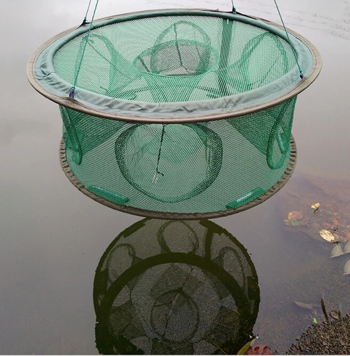 

6-8 Hole Diameter 50CM Fishing cage Round fishing net Shrimp net fishing gear Free shipping