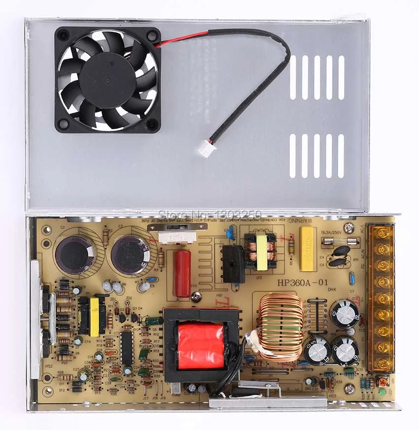 Лучшее качество DC 24V 15A 360W Универсальный Регулируемый импульсный источник