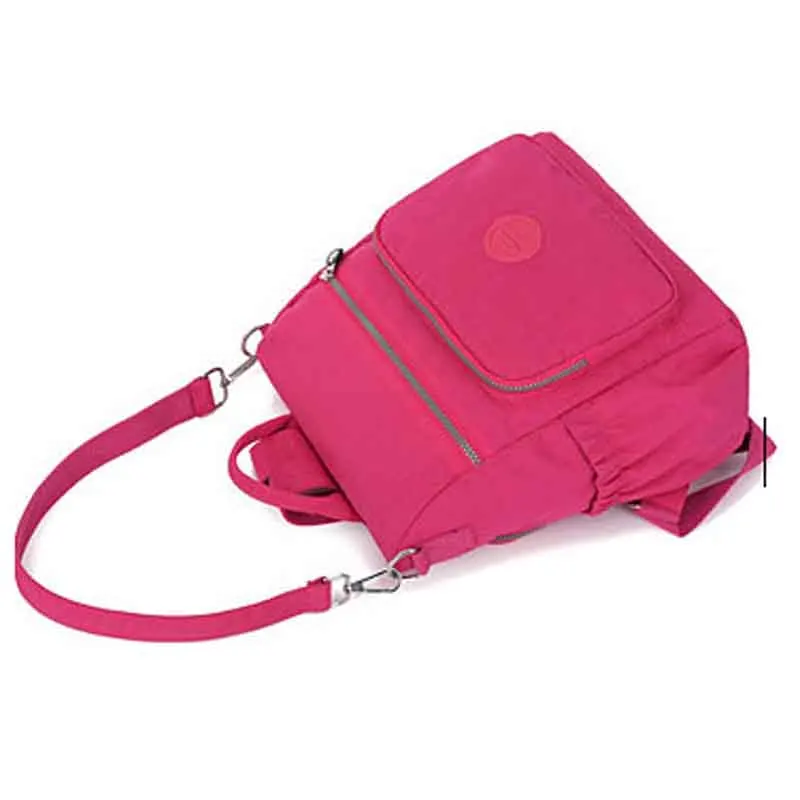 Классический школьный рюкзак для девочек подростков Женский однотонный