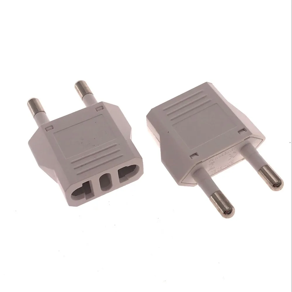 Белый высокого качества США/АС в ЕС AC Мощность Plug дорожный преобразователь